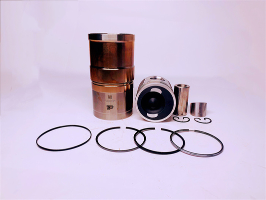 Cummins 6D114 6CT8.3 Engine Cylinder Liner Kit 3802657 For R300-5 Loader Hydraulic Lift Cylinder Seal Kits 3929161